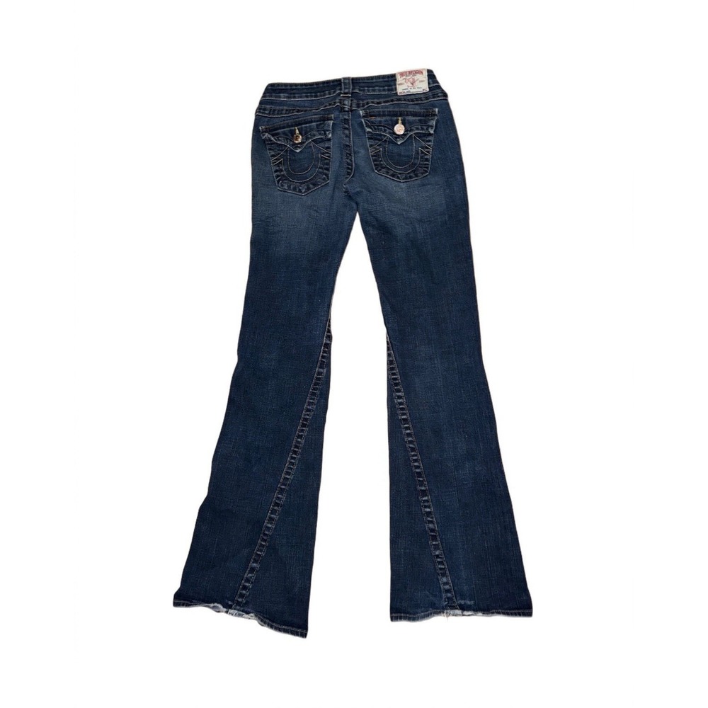 True Religion Joey Jeans Womens 29 Made in USA Motion Joey Seat Bootcut Y2K